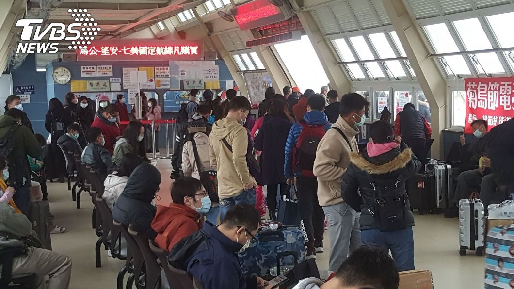 春節連假首日　澎湖海空交通估旅客出入逾萬人次