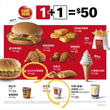 原PO分享高CP值吃法。(圖/翻攝自Dcard)