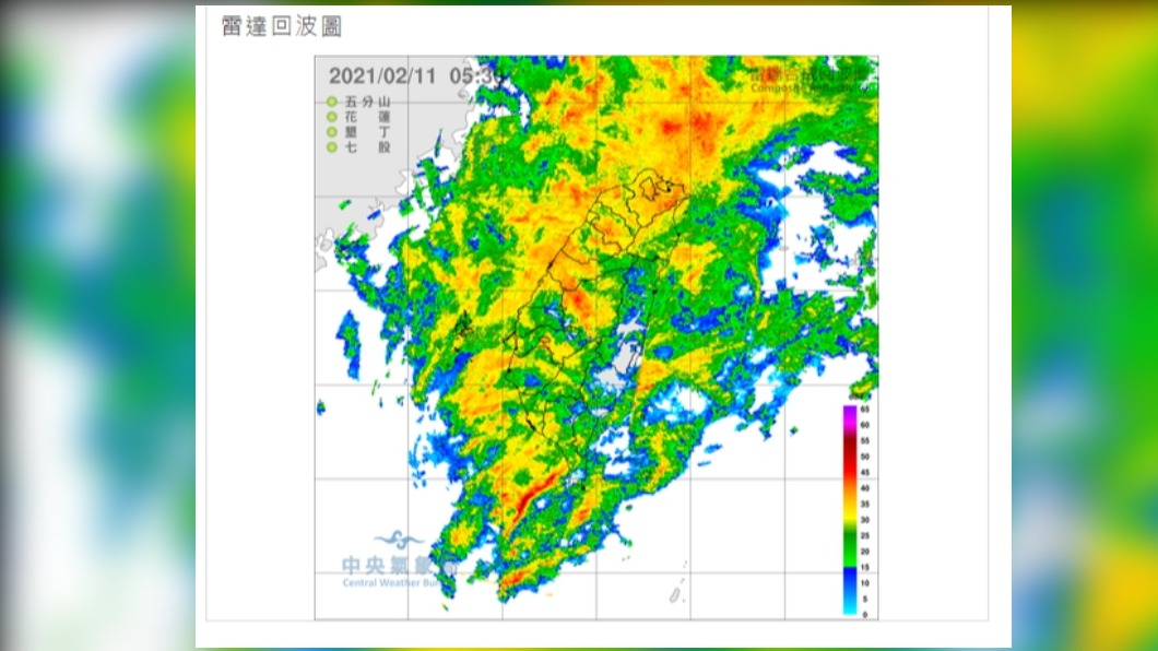 除夕! 基隆北海岸宜蘭大雨特報 各地短暫陣雨