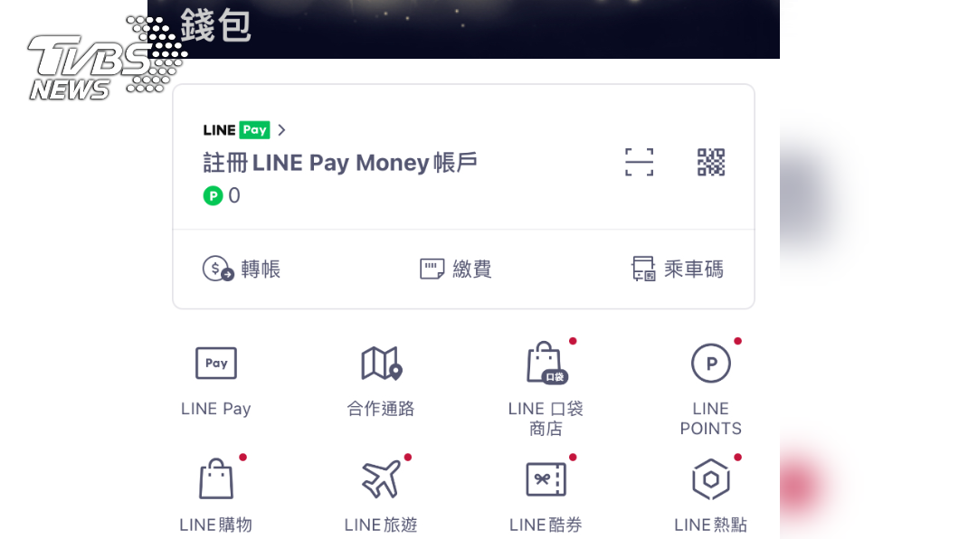 民眾可透過LINE帳號註冊帳戶。（圖／TVBS）