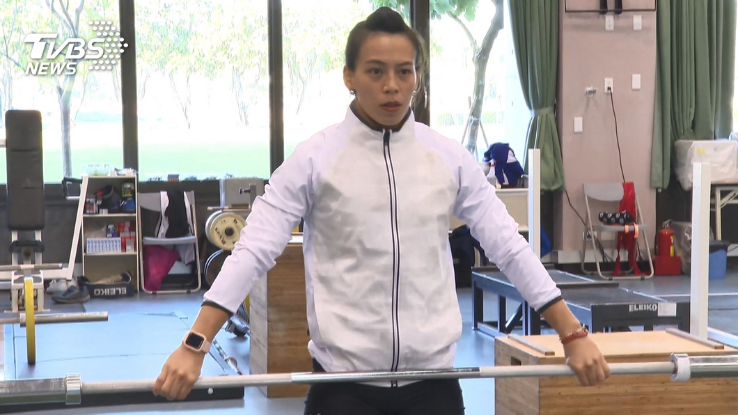 郭婞淳帶傷赴東奧。(圖/TVBS)