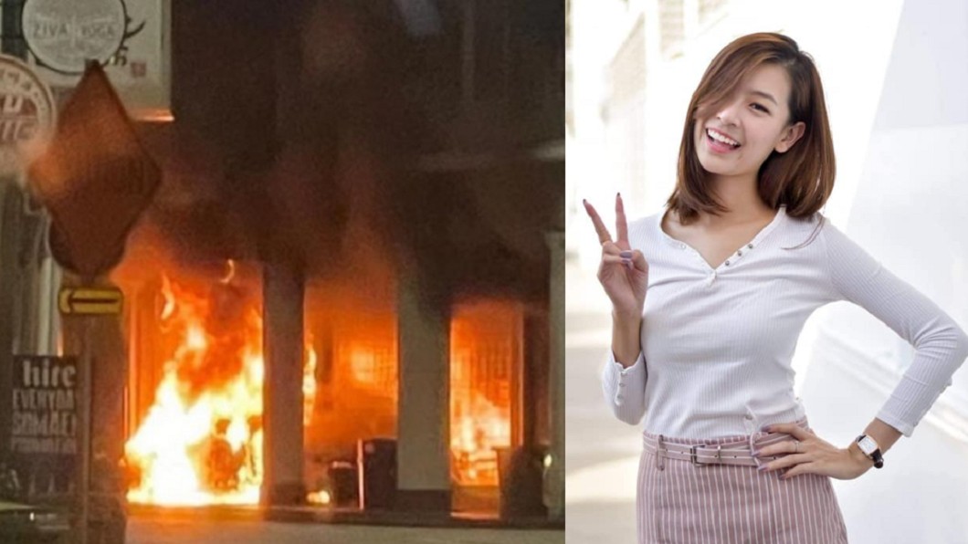百萬名車爆炸!女歌手衝火海救男友 情人節前夕天人永隔