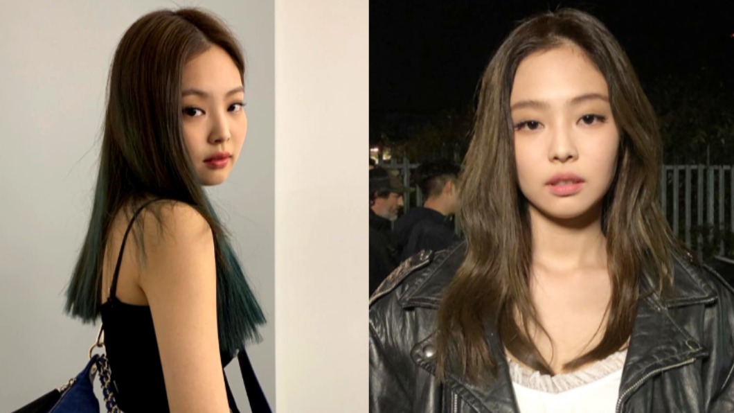 不少女星喜愛染亞麻綠髮色。(圖/翻攝自jennierubyjane IG)