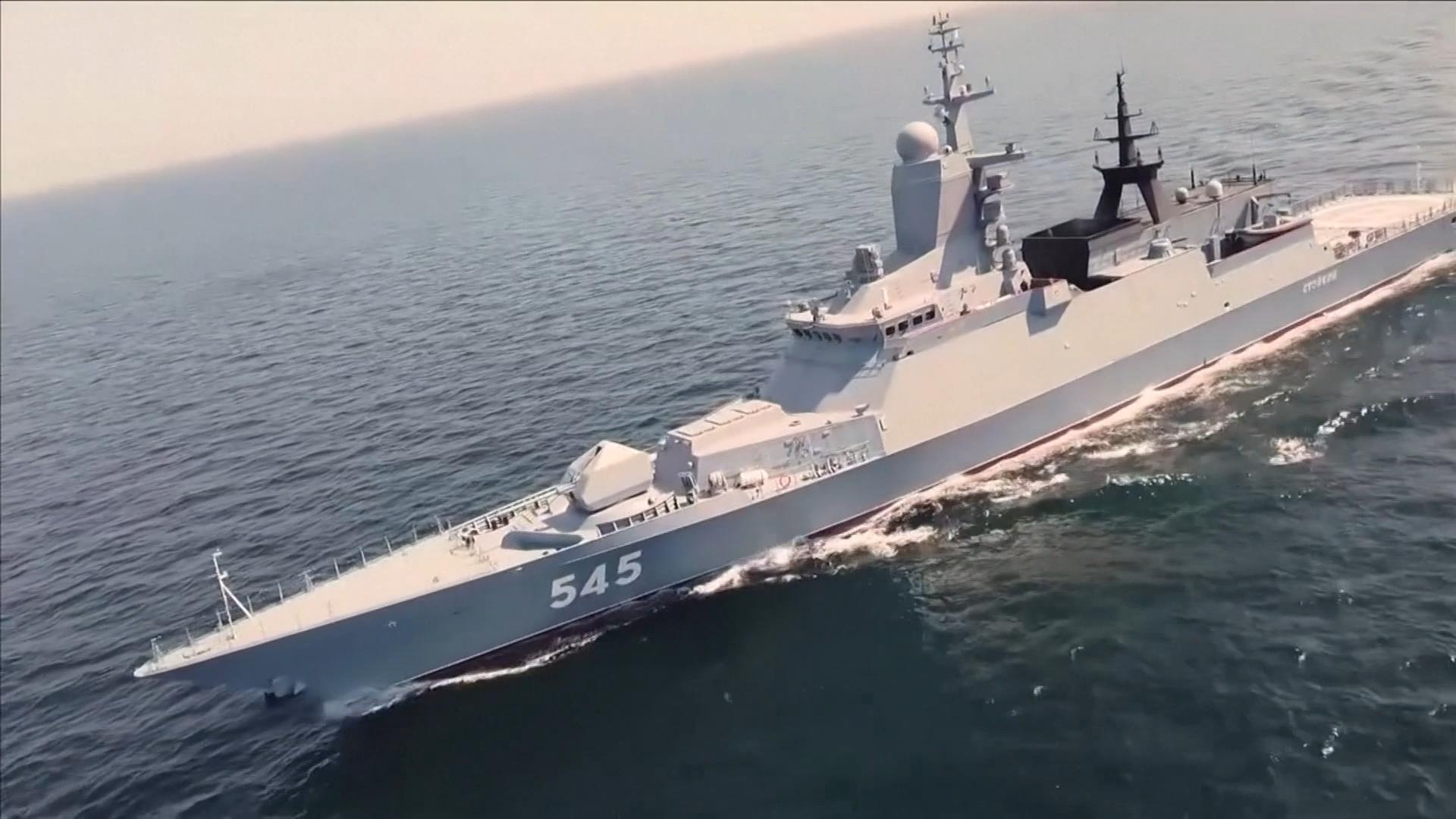 伊朗.俄羅斯聯合軍演 加強海上貿易安全
