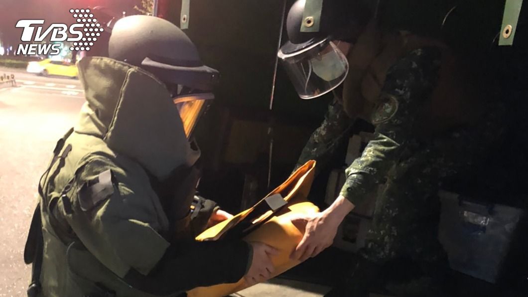 北市市區驚見未爆彈 警通報軍方帶回處理