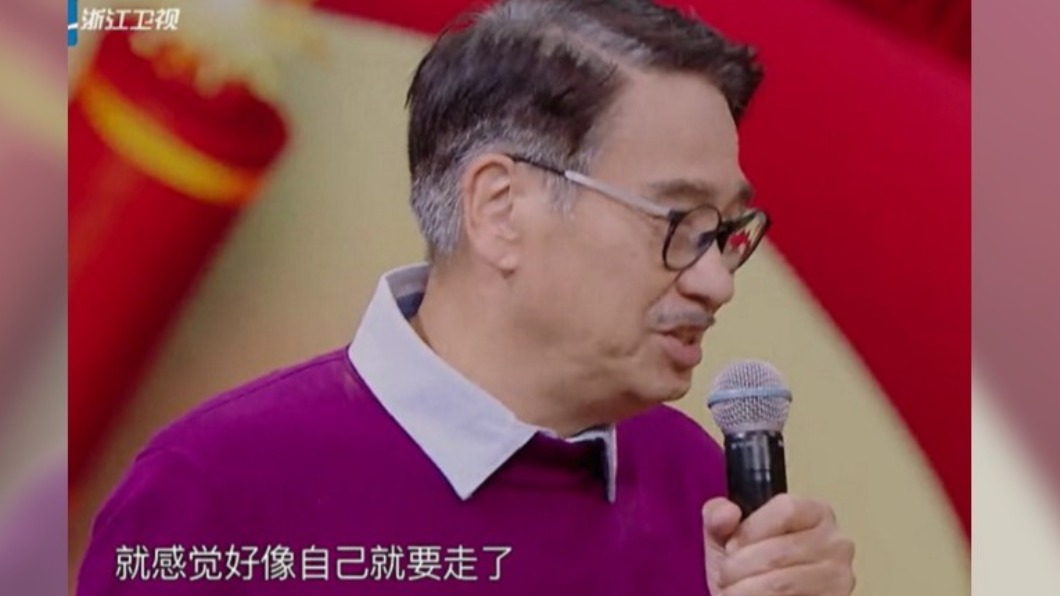 吳孟達曾認為自己要走了。(圖/翻攝自王牌對王牌微博)