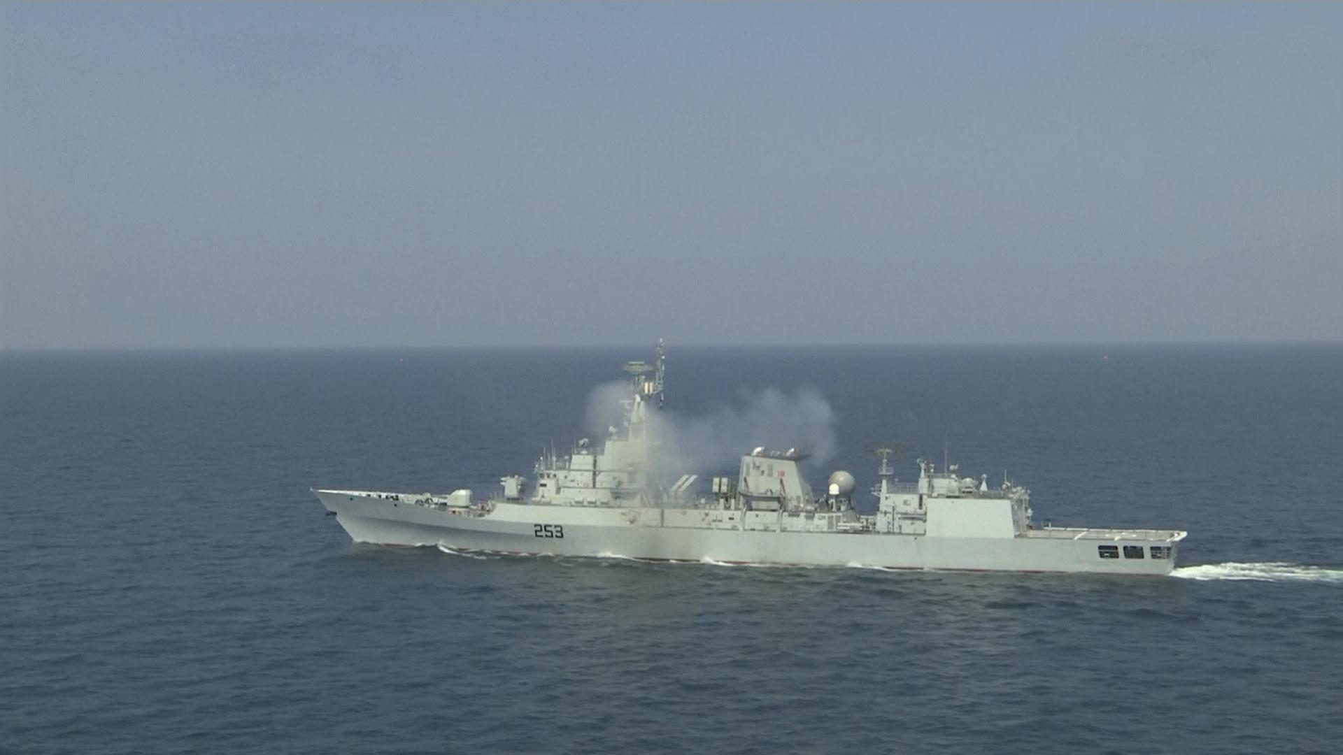 45國聯合軍演 中美俄日艦艇罕見同時登場