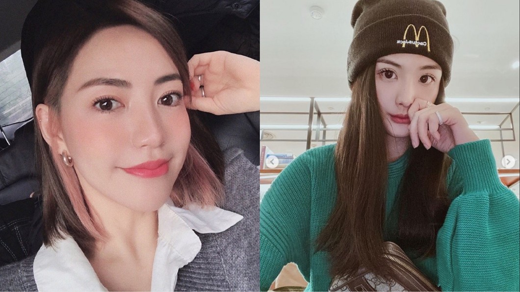 焦恩俊女兒焦曼婷(圖左)被自媒體拿來和陳昭榮女兒陳品如(圖右)比較。(圖/翻攝自焦曼婷微博、陳品如IG)