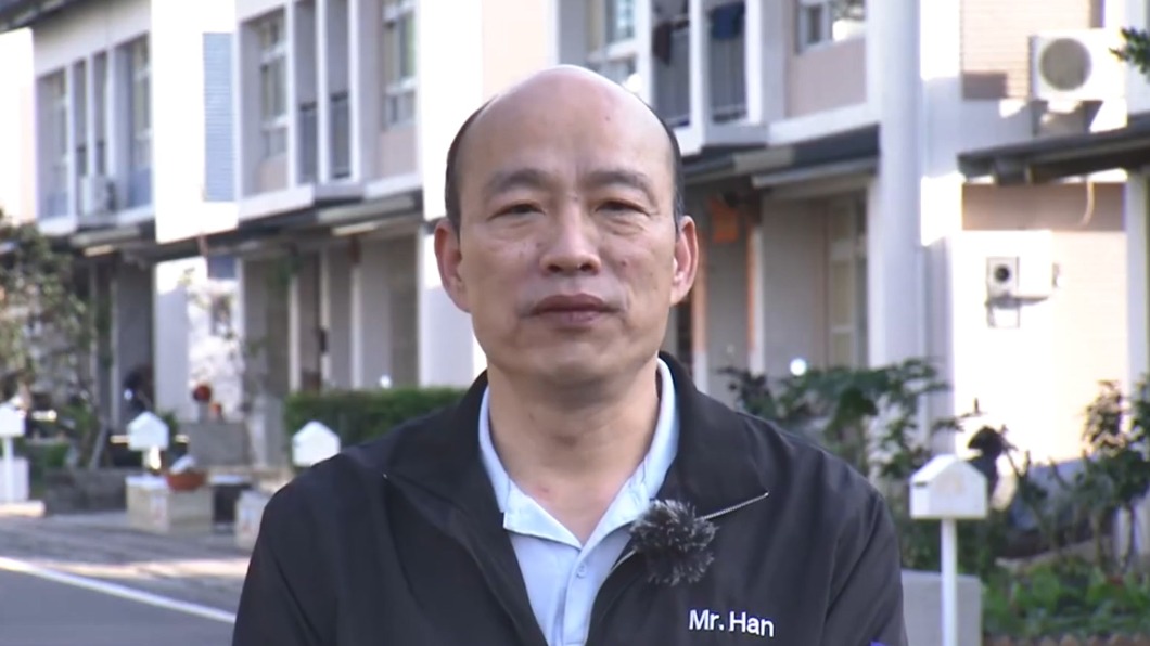 韓國瑜退出政壇後投身公益活動。(圖/翻攝自韓先生來敲門YouTube頻道)