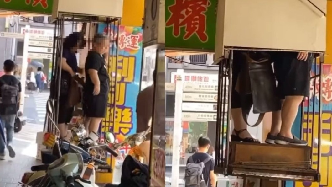 騎樓見「開放式陽春電梯」 網歪樓:異世界入口