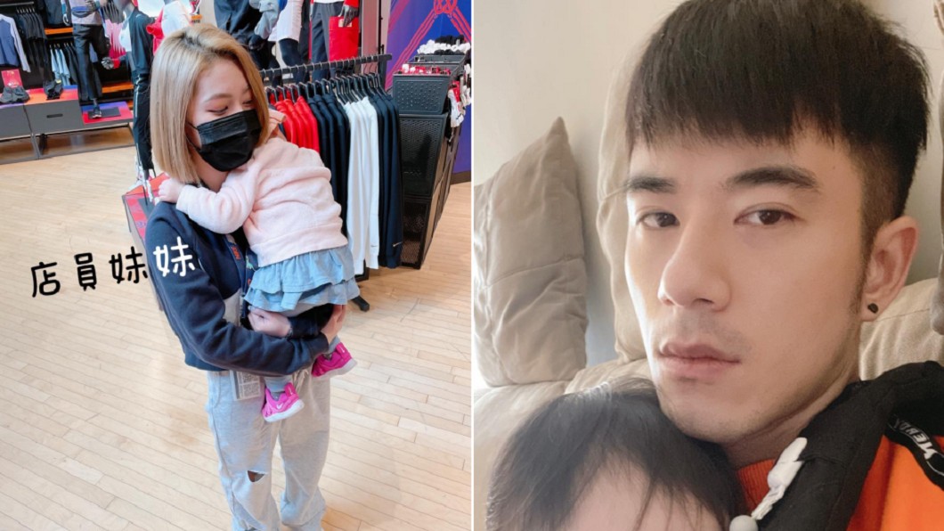 飛撲正妹不放手 紀言愷女兒「認錯媽」:長太像!