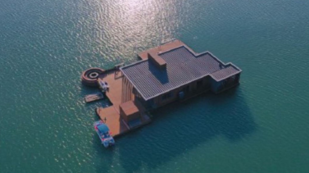 圖/翻攝自海席漂浮酒店微博