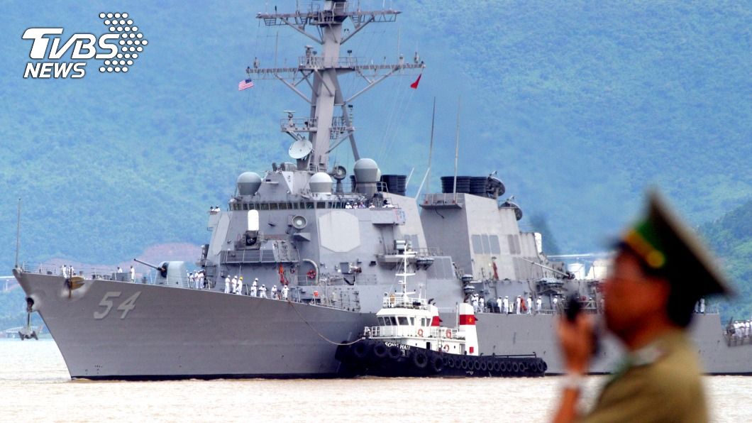 拜登上任以來第2次　美軍艦再度駛過台灣海峽