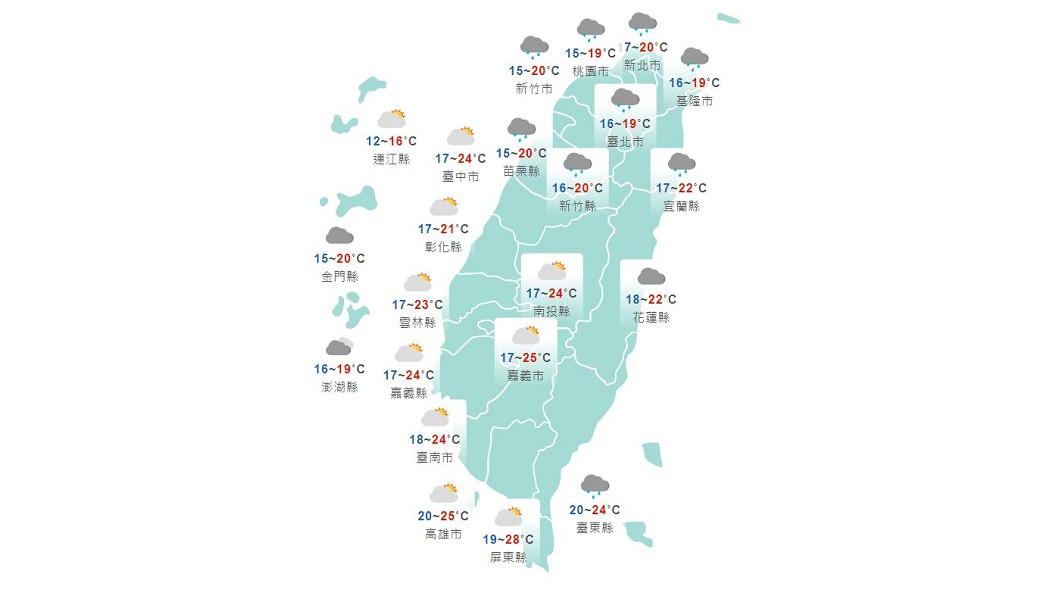 圖/中央氣象局