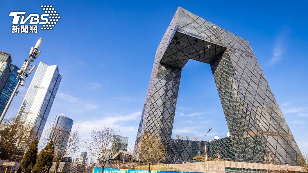 圖為營運CGTN的大陸中央廣播電視總台。（示意圖／shutterstock 達志影像）