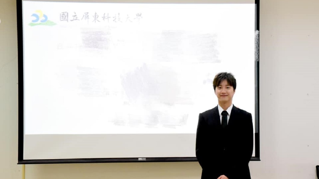 江宏傑2017年9月攻讀屏科大休閒運動健康系碩士班。（圖／翻攝自江宏傑臉書）