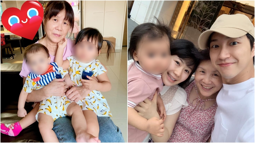 江宏傑與母親。(圖/翻攝自江宏傑臉書)