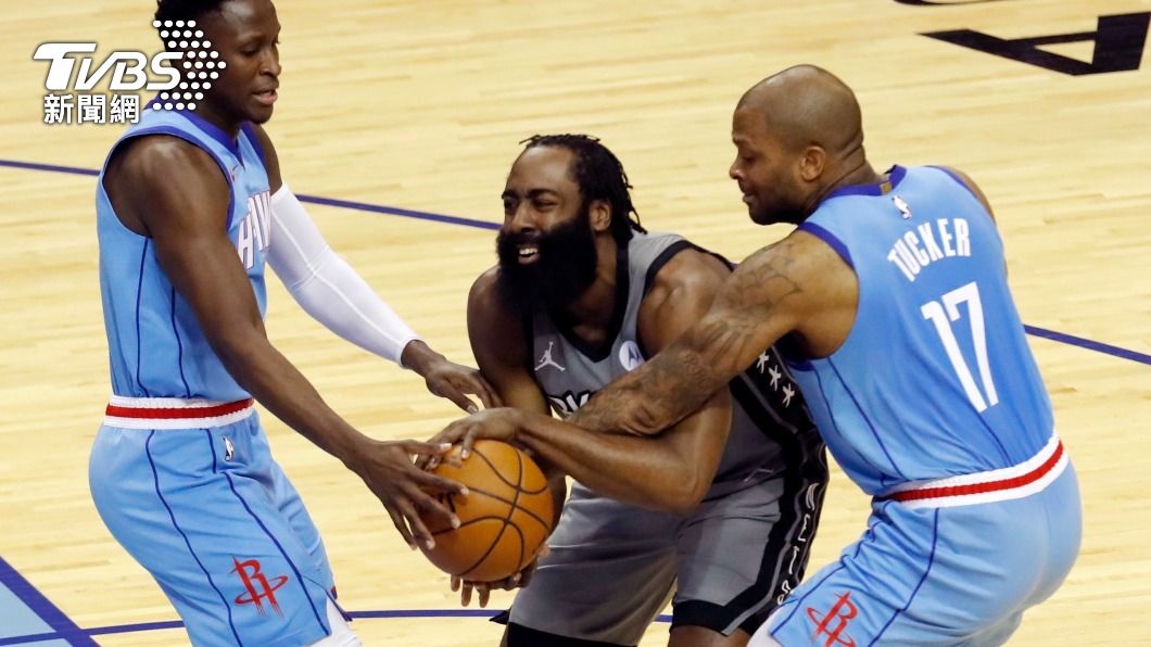 NBA哈登締造大三元 率籃網輕取老東家火箭