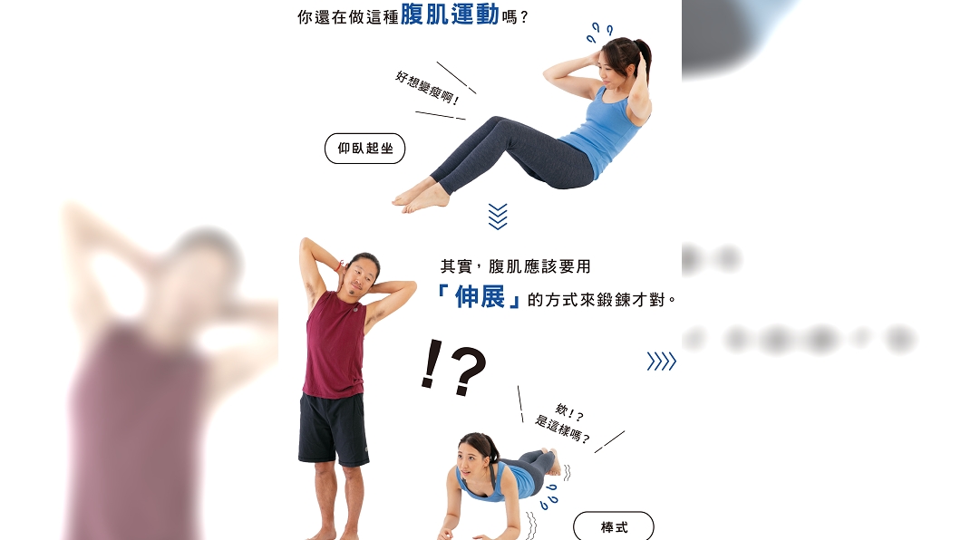 (圖/《後仰就會瘦:10秒就能消小腹,適合所有人的革命性拉伸瘦體操》提供)
