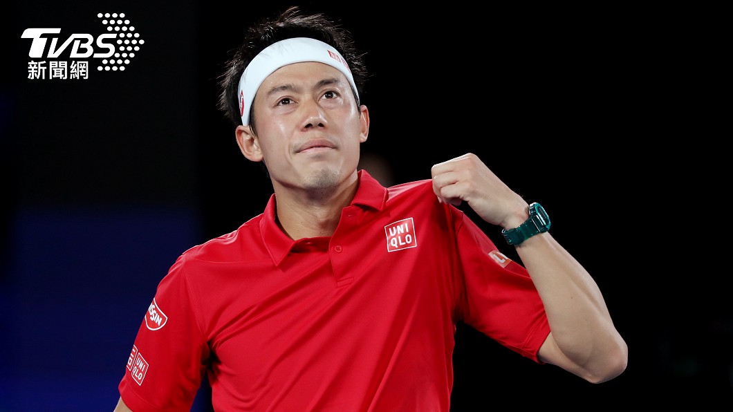 日本網球選手錦織圭。(圖/達志影像路透社)