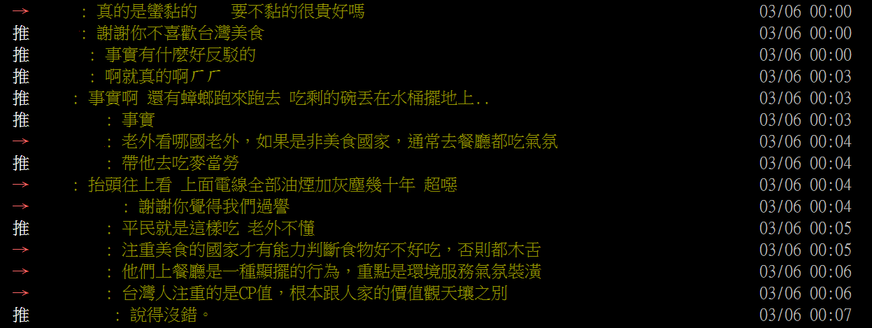 許多網友相當認同老外說法。(圖/翻攝自PTT)
