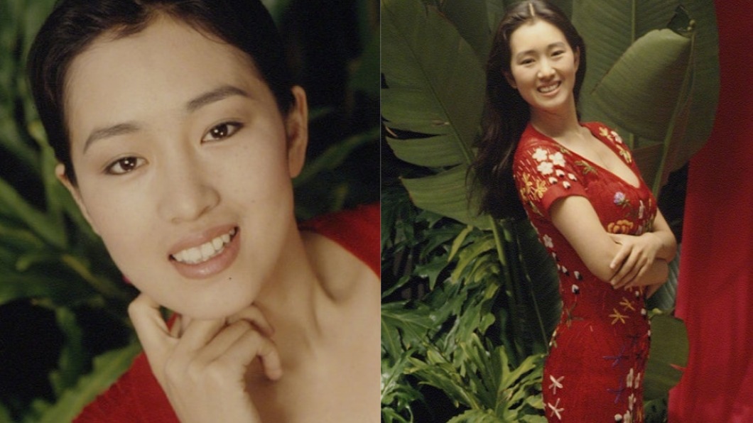 鞏俐29年的美貌被粉絲大讚。(圖/翻攝自微博)