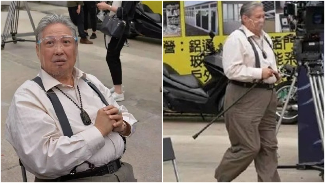 洪金寶日前出席開鏡記者會。(圖/翻攝自微博)