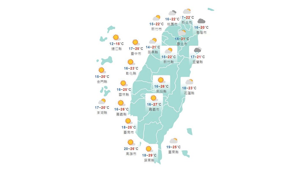 圖/中央氣象局