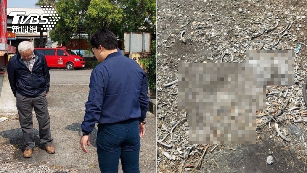 彰化公墓驚見「白骨骷屍」棄荒野 男誤踩秒腳軟崩潰