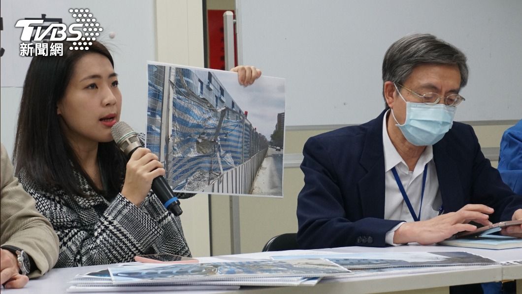 大巨蛋工地鋼筋掉落 北市府要求遠雄暫停施工