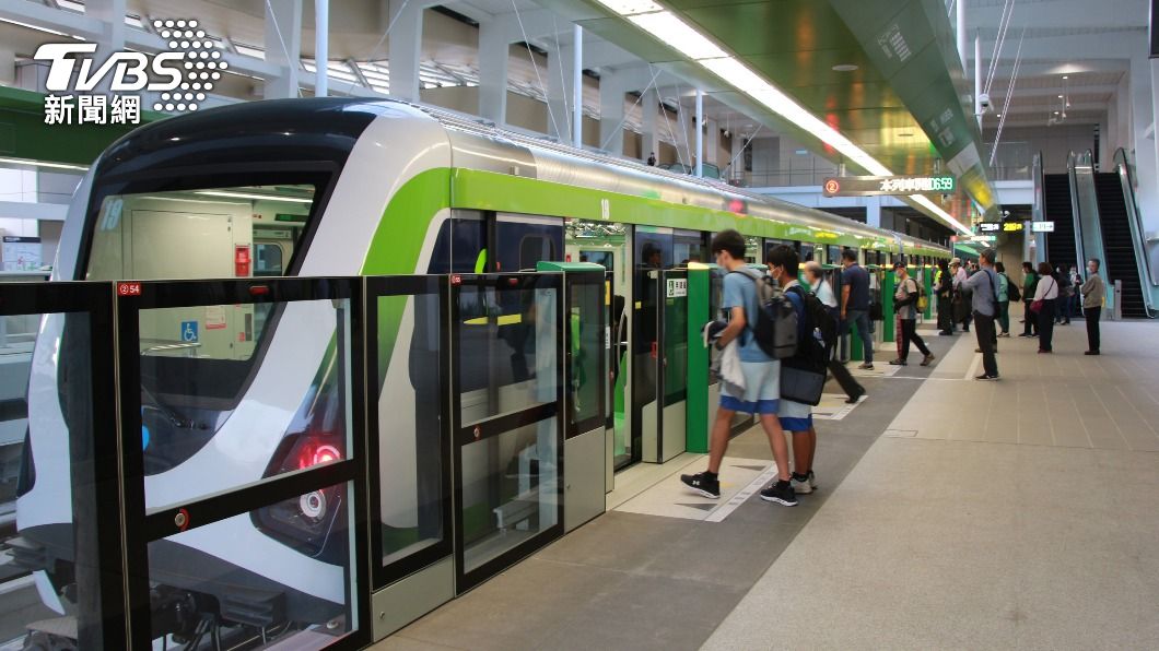 歷經3個多月修復 中捷綠線列車重新上路