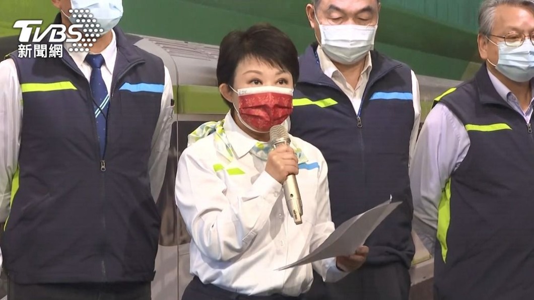 台中市長盧秀燕。(圖/TVBS)