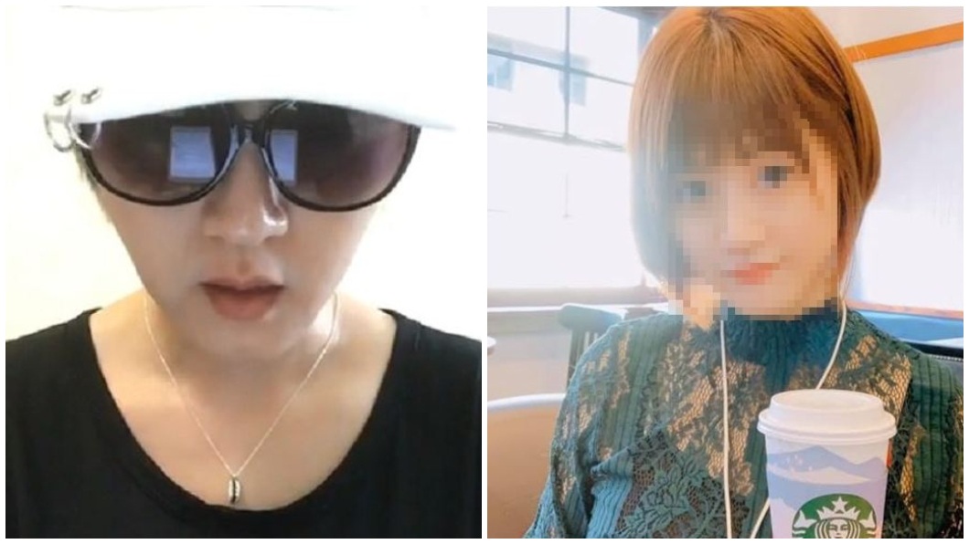 指控被秦偉性侵得逞的女造型師。(合成圖/翻攝自當事人臉書)