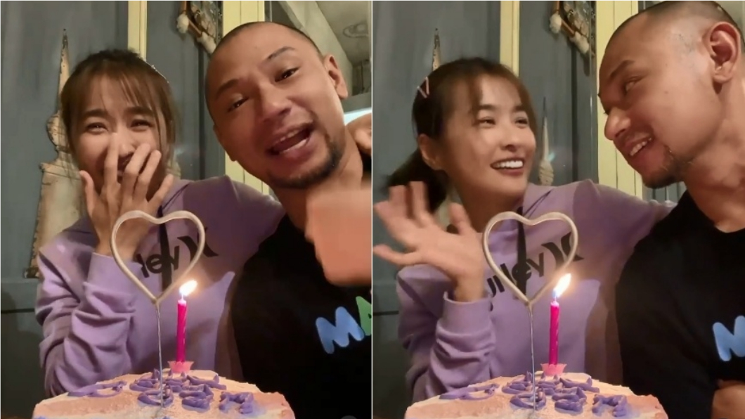 小嫻和金剛在一起後看起來相當幸福。(圖/翻攝自小嫻IG)