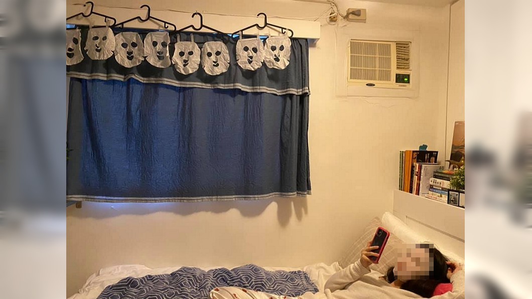 「8張人臉」掛牆猛盯　男進房頭皮發麻：怎麼睡？