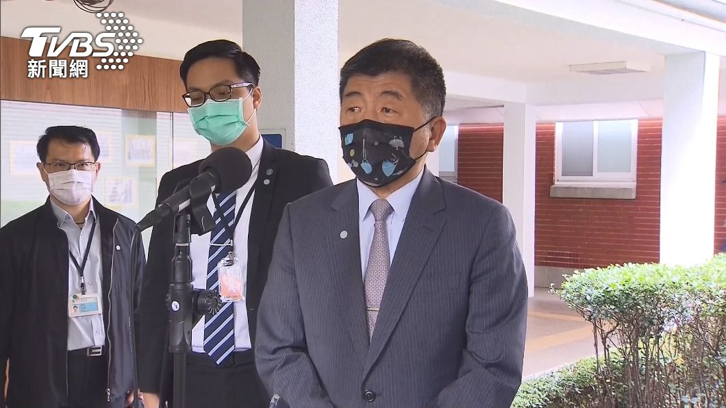衛福部長陳時中。（圖／TVBS）