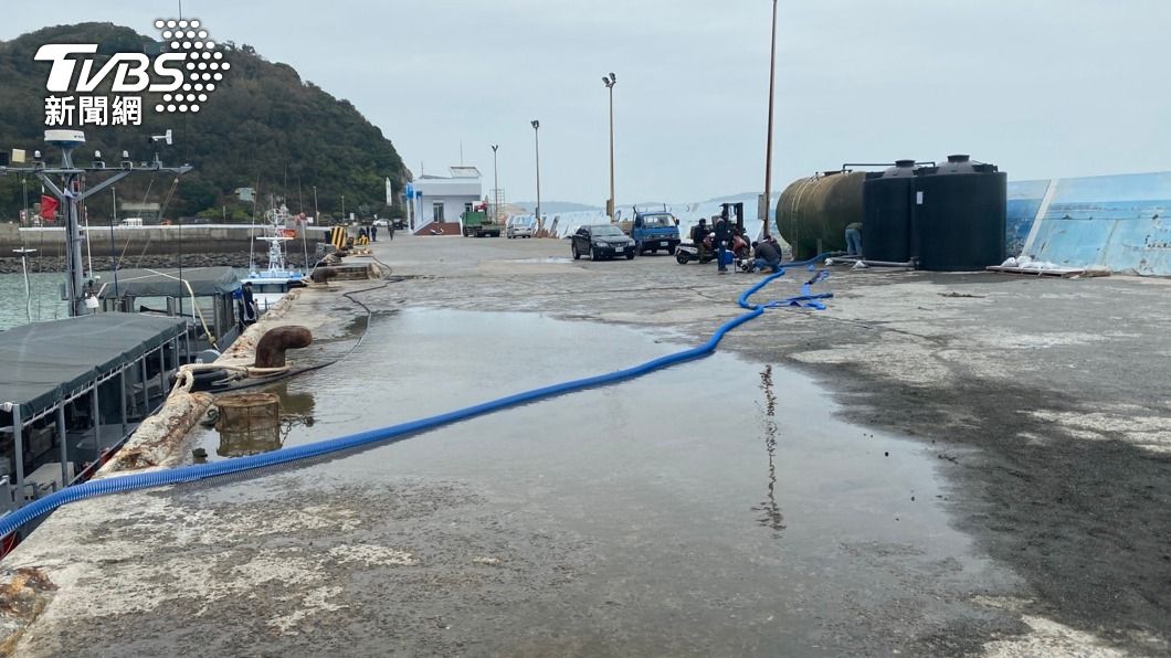 馬祖東莒水情告急　軍民首度西水東運度旱