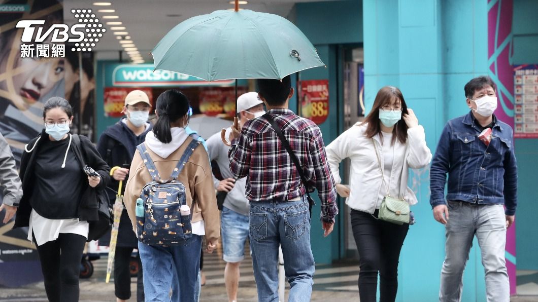 東北季風增強溫度降 今天為本週最涼的一天