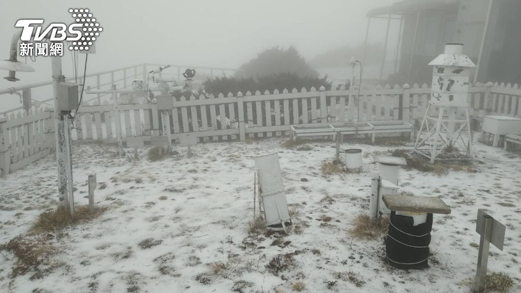 若條件充足，中部高山有望降雪。（圖／TVBS資料畫面）