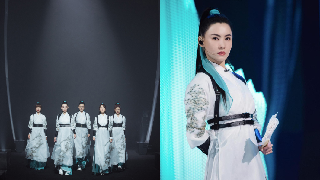 張柏芝參與錄製《乘風破浪的姐姐》第2季。（圖／翻攝自微博）