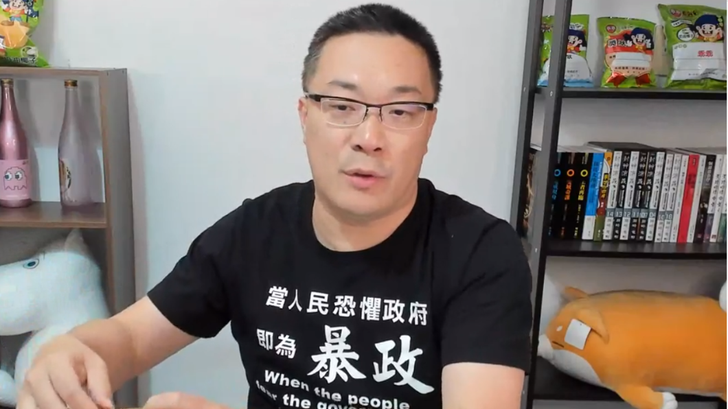 朱學恒於直播談論到莊人祥回應。（圖／翻攝自朱學恒的阿宅萬事通事務所臉書）