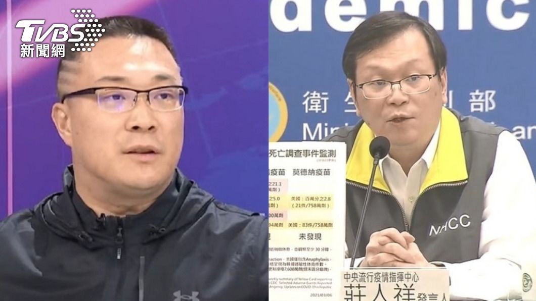 被問「AZ疫苗緩打國」莊人祥突開嗆 朱學恒:翻臉了