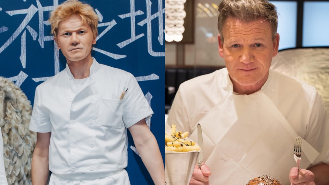 鄭元暢完美複製廚神高登。(圖/三鳳製作提供、Gordon Ramsay 臉書)