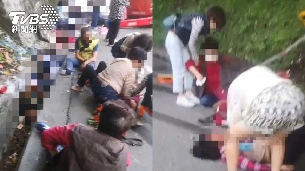 煉獄!人壓人渾身血 蘇花車禍「乘客噴飛水溝」畫面曝