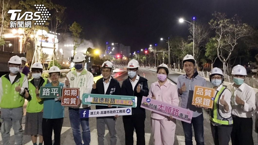 因應高雄輕軌二階工程 龍德新路拓寬工程先行