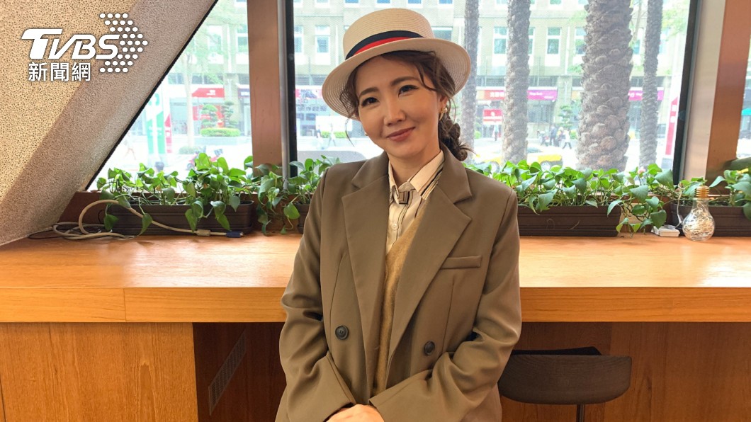 謝忻昨受訪。(圖/TVBS)