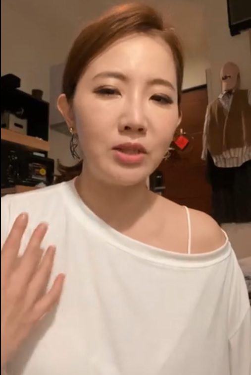 謝忻開直播解釋沒刻意到阿翔節目踢館。(圖/翻攝自謝忻臉書)