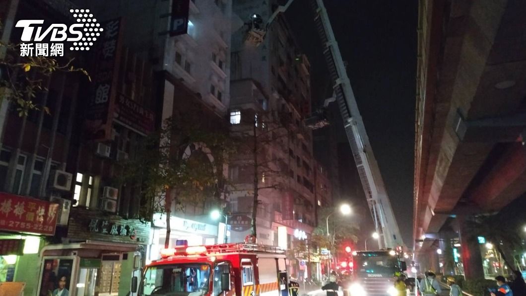 北市防疫旅館凌晨火警　47名房客緊急疏散