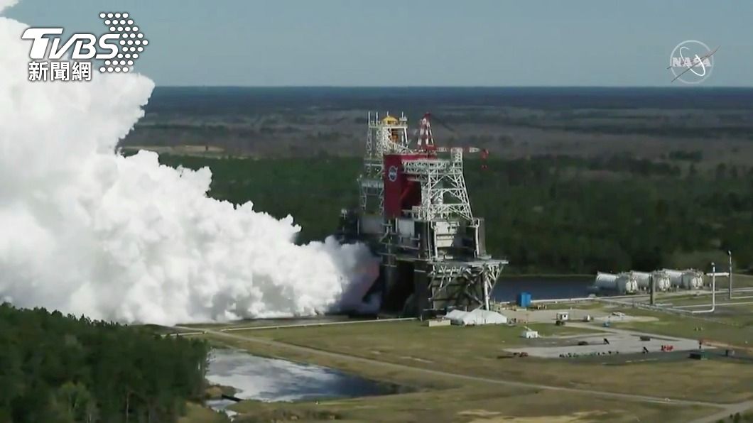 NASA重型火箭2度測試成功 朝重返月球邁進一步