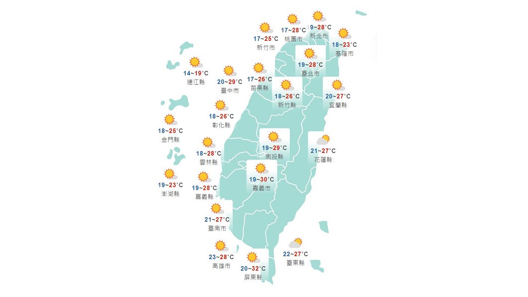 圖/中央氣象局